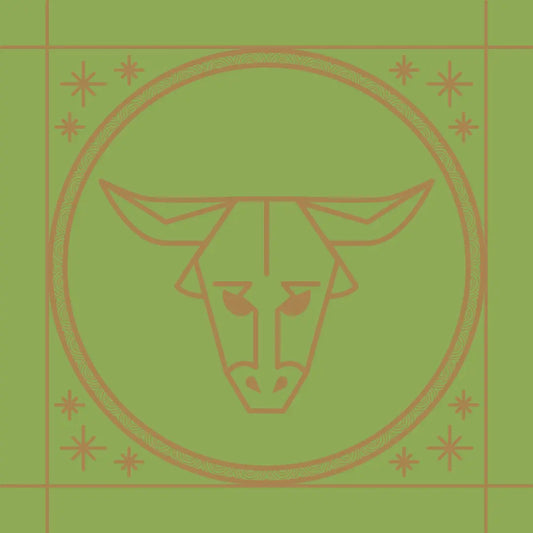 Sternzeichen Stier grün