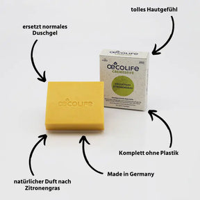 Feste Naturseife fruchtiges Zitronengras